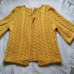 Yellow Cardigan